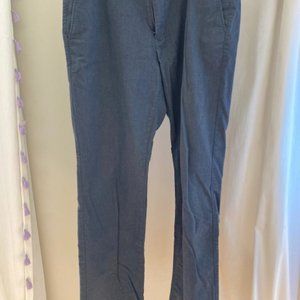 Bonobos Dress Pants 36x32. Color:Denim. Straight Leg. Stretch.